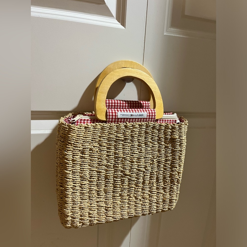 Vintage Tommy Hilfiger Basket Bag